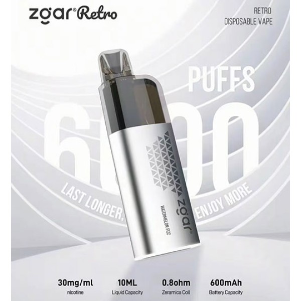 【一次性】正品zgar冰熊传奇6k 冰感十足顺滑到底 10ml 当天发货