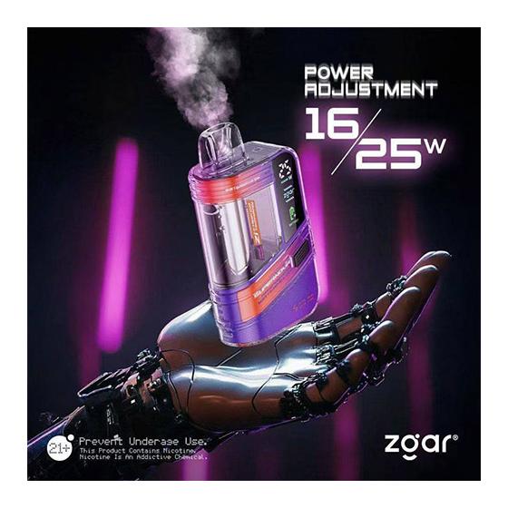 【一次性】正品zgar冰熊20000口 大容量 极致舒适 可调节功率 15ml 当天发货