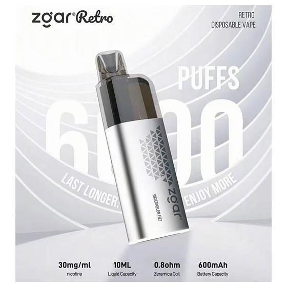 【一次性】正品zgar冰熊传奇6k 冰感十足顺滑到底 升级款 10000  10ml 当天发货